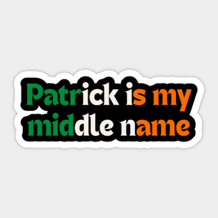 Saint Patrick Sticker
